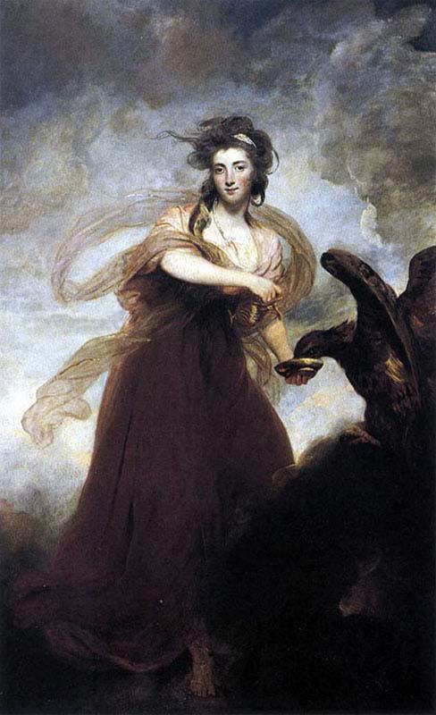 Mrs Musters as Hebe